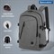 Рюкзак BRAUBERG URBAN универсальный, с отделением для ноутбука, USB-порт, "Charge", серый, 46х31х15 см, 271655 271655