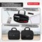 Сумка портфель BRAUBERG CONTROL с отделением для ноутбука 15-16", 2 отделения, черная, 31х41х15 см, 240508 240508