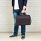 Сумка портфель BRAUBERG PRACTICAL с отделением для ноутбука 15,6", "Red line", черная, 29х40х7 см, 270829 270829