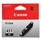Картридж струйный CANON (CLI-451Bk) Pixma iP7240 и другие, черный, оригинальный, 6523B001 361132
