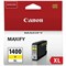Картридж струйный CANON (PGI-1400XLY) МВ2040/МВ2340, желтый, оригинальный, ресурс 900 стр., 9204B001 362107