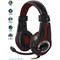 Наушники с микрофоном (гарнитура) DEFENDER Warhead G-185, проводные, 2 м, стерео, чёрно-красные, 64106 512025