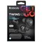 Наушники с микрофоном (гарнитура) DEFENDER TWINS 638, Bluetooth, беспроводные, черные, 63638 513621