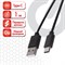 Кабель USB 2.0-Type-C, 1 м, SONNEN, медь, для передачи данных и зарядки, черный, 513117 513117