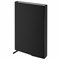 Ежедневник недатированный А5 138х213 мм BRAUBERG "Towny" под кожу, магнитный клапан 160 л., черный, 123785 123785