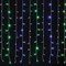 Электрогирлянда-занавес комнатная "Штора" 2х2 м, 304 LED, мультицветная, 220 V, контроллер, ЗОЛОТАЯ СКАЗКА, 591105 591105