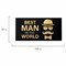 Конверт для денег "BEST MAN IN THE WORLD", Мужской стиль, 166х82 мм, фольга, ЗОЛОТАЯ СКАЗКА, 113759 113759