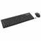 Набор беспроводной SONNEN K-648, клавиатура 117 клавиш, мышь 4 кнопки 1600 dpi, черный, 513208 513208