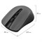 Мышь беспроводная SONNEN V99, USB, 1000/1200/1600 dpi, 4 кнопки, оптическая, серая, 513528 513528