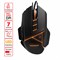 Мышь проводная SONNEN Q10, 7 кнопок, 6400 dpi, LED-подсветка, черная, 513522 513522