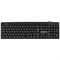 Клавиатура проводная DEFENDER Element HB-520, USB, 104 клавиши + 3 дополнительные клавиши, черная, 45522 511790