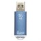 Флеш-диск 16 GB, SMARTBUY V-Cut, USB 2.0, металлический корпус, синий, SB16GBVC-B 512195