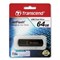 Флеш-диск 64 GB, TRANSCEND Jet Flash 350, USB 2.0, черный, TS64GJF350 510970