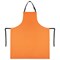 Фартук защитный из винилискожи КЩС, объем груди 116-124, рост 164-176, оранжевый, ГРАНДМАСТЕР, 610874 610874