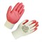 Перчатки х/б НИТРИКС маслобензостойкие 1пара, 13 класс, 34-36г размер 8, покрытие - облив вспененный НИТРИЛ, повышенная износостойкость, СВС, 42-301 бел/крас 608681