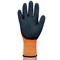 Перчатки акриловые РУБИФРОСТ R ЗАЩИТА ОТ ХОЛОДА 1пара, 10 класс, 95-100г, разм 10, покрытие - облив РЕЛЬЕФНЫЙ ЛАТЕКС, теплые, усиленные, СВС, ac32wl оран/чер 608688