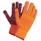 Перчатки акриловые РУБИФРОСТ ЗИМНИЕ 1пара, 10 класс, 50-56г, разм 9, ПВХ ТОЧКА, яркие, утепленные с начесом внутри, СВС, ac31pd оранж 608690