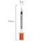Шприц инсулиновый SFM, 0,5 мл, КОМПЛЕКТ 10 шт., в пакете, U-100 игла несъемная 0,3х8 мм - 30G, 534255 630469