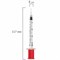 Шприц инсулиновый SFM, 1 мл, КОМПЛЕКТ 10 шт., в пакете, U-40 игла несъемная 0,3х8 мм - 30G, 534254 630471
