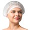 Шапочка "Шарлотта" белая КОМПЛЕКТ 50 шт. спанбонд 15 г/м2, ЧИСТОВЬЕ, 603-202 630236