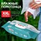 Полотенца влажные 80 шт., БОЛЬШИЕ XXL 16,5х25 см, с аллантоином и коллоидным серебром, LAIMA, 115222 115222