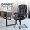 Кресло офисное BRABIX "Comfort MS-003", 6 массажных модулей, экокожа, черное, 532521 532521
