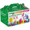 Пластилин-тесто для лепки BRAUBERG KIDS, 34 шт., 1700 г, 2 стека, 10 формочек, 4 штампика, 1 скалка, 10 пакетиков для хранения, 106723 106723