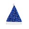 Колпак новогодний 40х28 см, синий с белым узором, ЗОЛОТАЯ СКАЗКА, 592007 592007