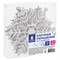 Украшение ёлочное "Снежинки-паутинки" 6 шт., 12 см, пластик, серебристые, ЗОЛОТАЯ СКАЗКА, 591133 591133