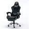 Кресло компьютерное BRABIX "Dexter GM-135", подножка, две подушки, экокожа, черное, 532800 532800