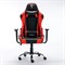 Кресло компьютерное BRABIX "Hunter GM-130", две подушки, экокожа, черное/красное, 532797 532797