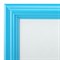 Рамка 21х30 см небьющаяся, багет 17,5 мм, пластик, BRAUBERG "Colorful", голубая, 391238 391238
