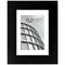 Рамка 15х21 см с паспарту 10х15 см небьющаяся, багет 40 мм, МДФ, BRAUBERG "Malcolm", черная, 391268 391268