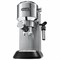 Кофеварка рожковая DELONGHI Dedica EC685.M, 1350 Вт, объем 1,1 л, ручной капучинатор, металлик 456516