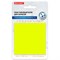 Блок самоклеящийся прозрачно-желтый (стикеры) BRAUBERG TRANSPARENT 76х76 мм, 100 листов, 115207 115207