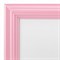 Рамка 21х30 см небьющаяся, багет 17,5 мм, пластик, BRAUBERG "Colorful", розовая, 391248 391248