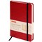 Ежедневник недатированный А5 138х213 мм BRAUBERG "Office", под кожу, 160 л., красный, 113291 113291