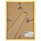 Рамка 21х30 см небьющаяся, багет 15 мм пластик, BRAUBERG "Respect", золотистая, 391272 391272