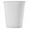 Стакан одноразовый бумажный 250/273 мл, D 80 мм, КОМПЛЕКТ 50 шт., однослойные, белые, холодное/горячее, WELDAY, 608810 608810