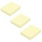 Блоки самоклеящиеся EXTRA STICKY BRAUBERG (Германия), ПАСТЕЛЬНЫЕ, 40х50 мм, КОМПЛЕКТ 12 шт. по 100 л., желтые, 112413 112413