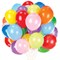 Шары воздушные 30 см, 100 штук, "ЯРКИЕ ЦВЕТА", ассорти, BRAUBERG KIDS, 591872 591872