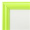 Рамка 21х30 см небьющаяся, багет 17,5 мм, пластик, BRAUBERG "Colorful", салатовая, 391244 391244