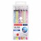 Ручки гелевые ПАСТЕЛЬ BRAUBERG "EXTRA", НАБОР 6 ЦВЕТОВ, узел 0,7 мм, линия 0,5 мм, 143910 143910