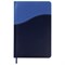 Ежедневник недатированный А5 138х213 мм BRAUBERG "Bond" под кожу, 160 л., темно-синий/синий, 126220 126220