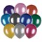 Шары воздушные 30 см, 20 штук, "ХРОМ", ассорти, BRAUBERG KIDS, 591887 591887