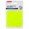 Блок самоклеящийся прозрачно-желтый (стикеры) BRAUBERG TRANSPARENT 76х76 мм, 100 листов, 115207 115207