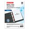 Сменный блок для тетради на кольцах А5, 80 л., BRAUBERG, "Белый", 404612 404612