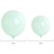 Шары воздушные НАБОР ДЛЯ ДЕКОРА "Нежность", 105 шаров, голубой/мятный/золото, BRAUBERG KIDS, 591896 591896
