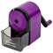 Точилка механическая BRAUBERG ULTRA для чернографитных и цветных карандашей, крепление к столу, цвет корпуса сиреневый с черным, 271341 271341