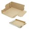 Короб для хранения из микрогофрокартона 330х250х185 мм, КОМПЛЕКТ 4 шт., 271815 271815